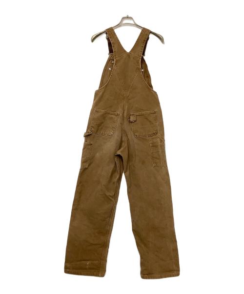 CarHartt（カーハート）CarHartt (カーハート) オーバーオール ベージュ サイズ:30×32の古着・服飾アイテム