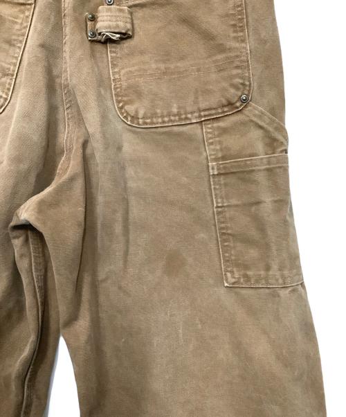 CarHartt（カーハート）CarHartt (カーハート) オーバーオール ベージュ サイズ:30×32の古着・服飾アイテム