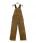 CarHartt（カーハート）の古着「オーバーオール」｜ベージュ