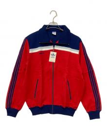 adidas（アディダス）の古着「トラックジャケット」｜レッド×ネイビー