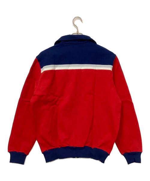 adidas（アディダス）adidas (アディダス) トラックジャケット レッド×ネイビー サイズ:5 未使用品の古着・服飾アイテム
