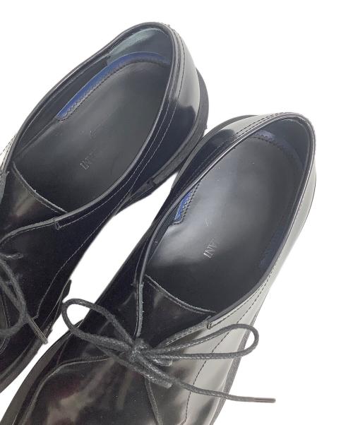 GUARDIANI（ガルディアーニ）GUARDIANI (ガルディアーニ) ビジネスシューズ ブラック×パープル サイズ:45の古着・服飾アイテム