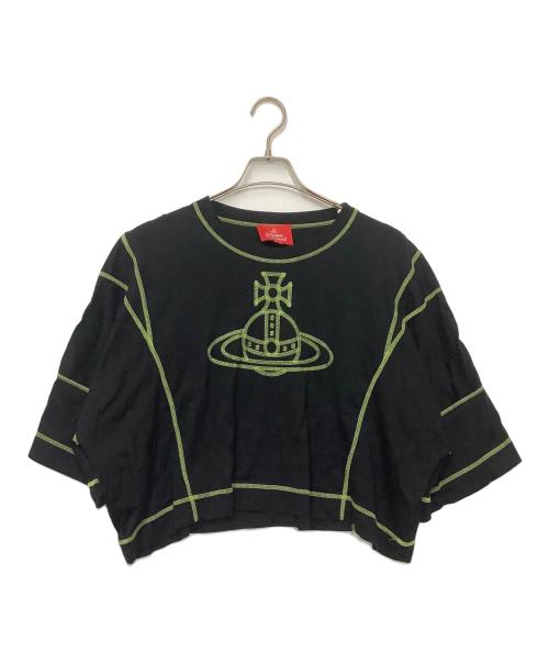 Vivienne Westwood RED LABEL（ヴィヴィアンウエストウッドレッドレーベル）Vivienne Westwood RED LABEL (ヴィヴィアンウエストウッドレッドレーベル) 半袖カットソー ブラック サイズ:00の古着・服飾アイテム