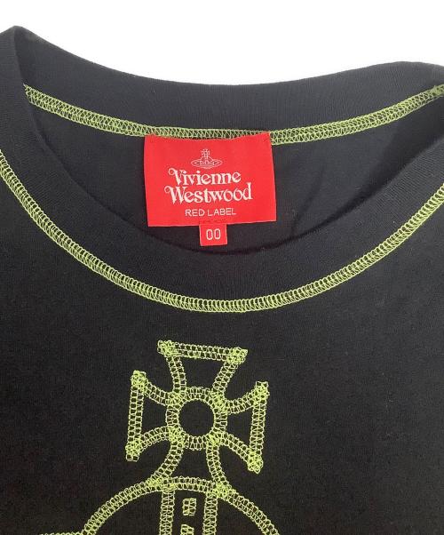 Vivienne Westwood RED LABEL（ヴィヴィアンウエストウッドレッドレーベル）Vivienne Westwood RED LABEL (ヴィヴィアンウエストウッドレッドレーベル) 半袖カットソー ブラック サイズ:00の古着・服飾アイテム