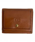 IL BISONTEイル ビゾンテ）の古着「3つ折り財布」｜キャメル