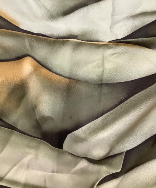 GUCCI（グッチ）GUCCI (グッチ) 大判スカーフ イエロー×グリーン サイズ:86.5の古着・服飾アイテム