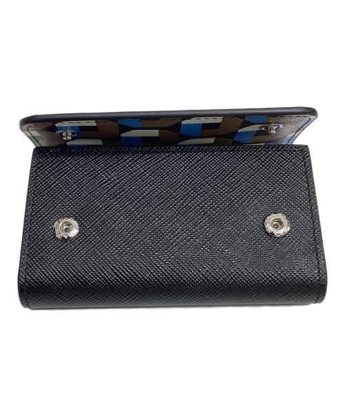 PRADA（プラダ）PRADA (プラダ) 4連キーケース ブラック 未使用品の古着・服飾アイテム