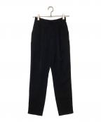 ENFOLDエンフォルド）の古着「ライトツイルゴムジョッパーズパン」｜ブラック