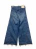 GALLARDA GALANTE (ガリャルダガランテ) ワイドデニムパンツ インディゴ：6000円