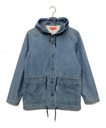 SUPREME（シュプリーム）の古着「14SS Classic Logo Hooded Denim Parka」｜インディゴ