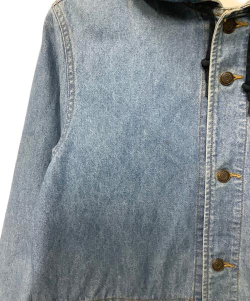 SUPREME（シュプリーム）Supreme (シュプリーム) 14SS Classic Logo Hooded Denim Parka インディゴ サイズ:Sの古着・服飾アイテム