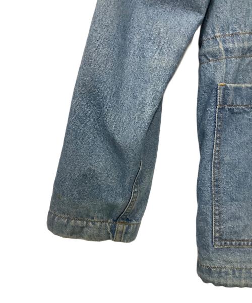 SUPREME（シュプリーム）Supreme (シュプリーム) 14SS Classic Logo Hooded Denim Parka インディゴ サイズ:Sの古着・服飾アイテム