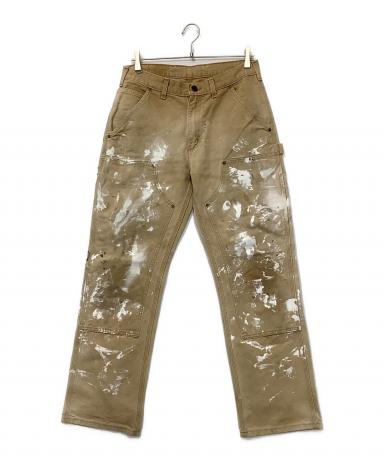 中古・古着通販】CarHartt (カーハート) ダブルニーパンツ ベージュ