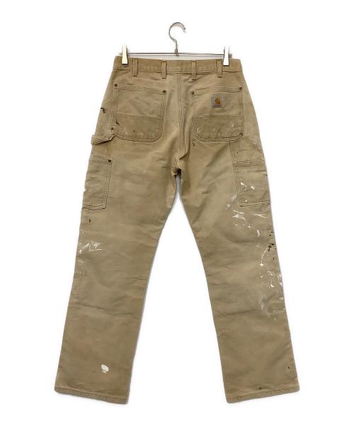 CarHartt（カーハート）CarHartt (カーハート) ダブルニーパンツ ベージュ サイズ:W32の古着・服飾アイテム