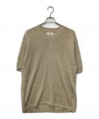 Ernie Paloアーニーパロ）の古着「半袖ニット」｜ベージュ