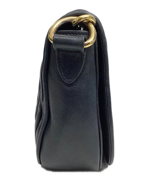 MIU MIU（ミュウミュウ）MIU MIU (ミュウミュウ) ショルダーバッグ ブラックの古着・服飾アイテム
