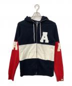 A BATHING APEア ベイシング エイプ）の古着「ジップパーカー」｜ネイビー