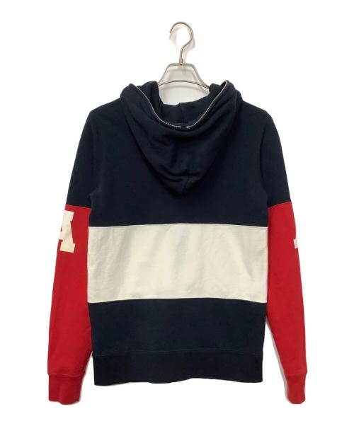 A BATHING APE（ア ベイシング エイプ）A BATHING APE (ア ベイシング エイプ) ジップパーカー ネイビー サイズ:Sの古着・服飾アイテム