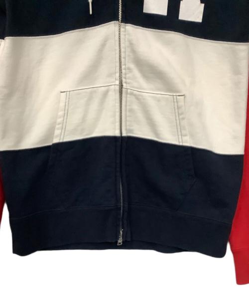 A BATHING APE（ア ベイシング エイプ）A BATHING APE (ア ベイシング エイプ) ジップパーカー ネイビー サイズ:Sの古着・服飾アイテム