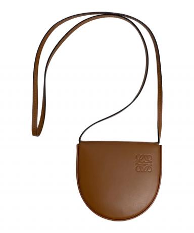 中古・古着通販】LOEWE (ロエベ) ミニヒールポーチ キャメル｜ブランド
