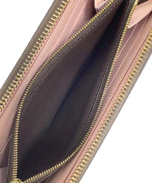 LOUIS VUITTON（ルイ ヴィトン）LOUIS VUITTON (ルイ ヴィトン) ラウンドファスナー財布 ブラウンの古着・服飾アイテム