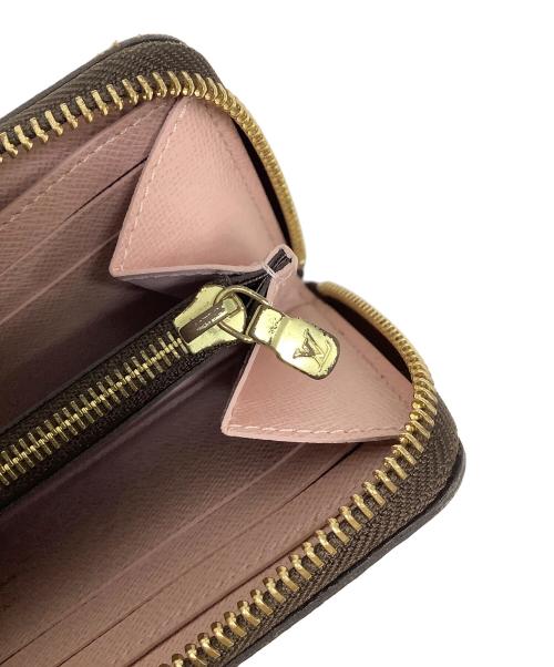 LOUIS VUITTON（ルイ ヴィトン）LOUIS VUITTON (ルイ ヴィトン) ラウンドファスナー財布 ブラウンの古着・服飾アイテム