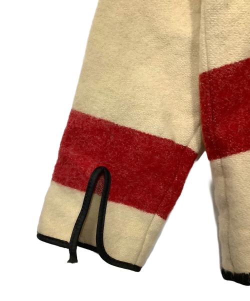 WOOLRICH（ウールリッチ）WOOLRICH (ウールリッチ) ブランケットウールジャケット ベージュ サイズ:-の古着・服飾アイテム