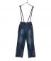 Healthy denim（ヘルシーデニム）の古着「デニムサスペンダーパンツ」｜インディゴ