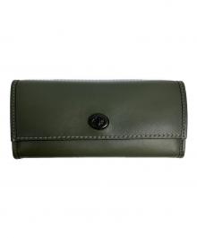 COACH（コーチ）の古着「長財布」｜カーキ