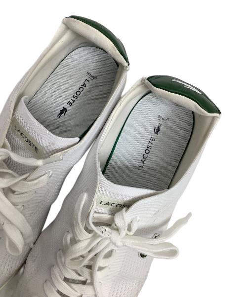 LACOSTE（ラコステ）LACOSTE (ラコステ) ローカットスニーカー ホワイト サイズ:26.5cmの古着・服飾アイテム