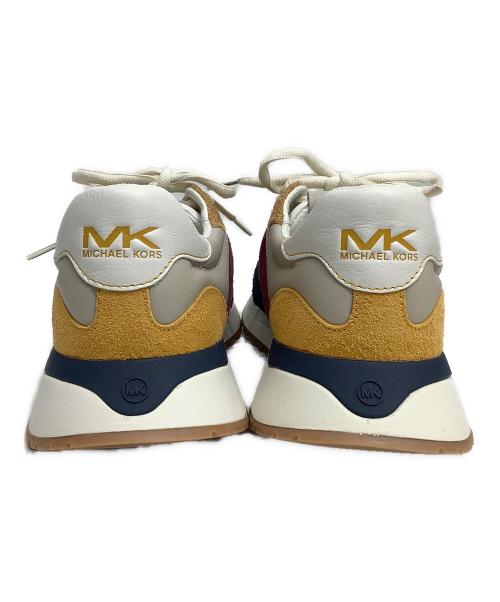 MICHAEL KORS（マイケル・コース）MICHAEL KORS (マイケルコース) ローカットスニーカー キャメル×ブルー サイズ:9.5Mの古着・服飾アイテム