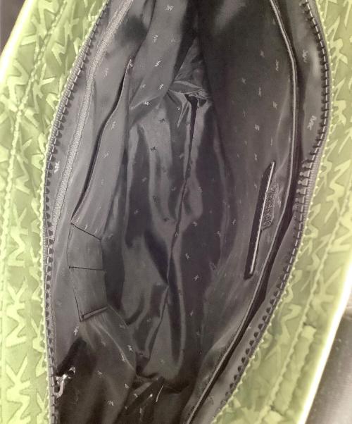 MICHAEL KORS（マイケル・コース）MICHAEL KORS (マイケルコース) トートバッグ カーキの古着・服飾アイテム