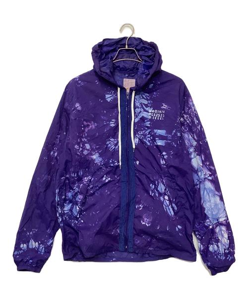 DIESEL（ディーゼル）DIESEL (ディーゼル) ウインドブレーカー パープル サイズ:Mの古着・服飾アイテム