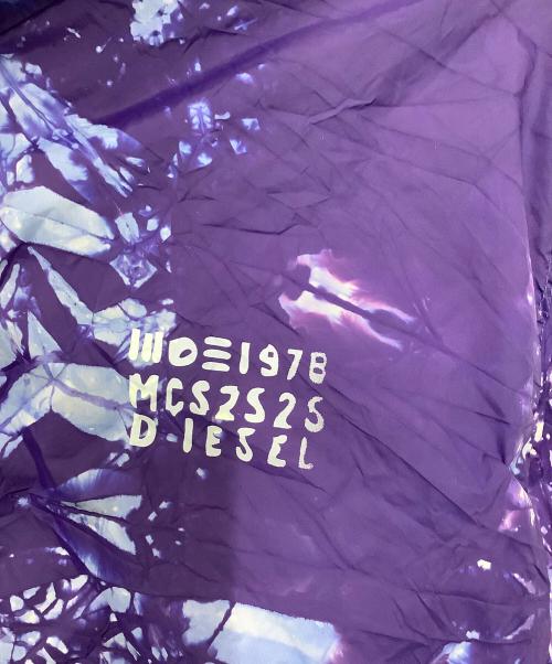 DIESEL（ディーゼル）DIESEL (ディーゼル) ウインドブレーカー パープル サイズ:Mの古着・服飾アイテム