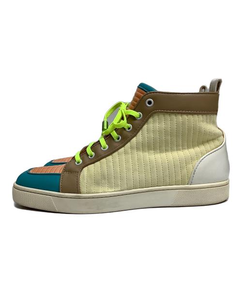 Christian Louboutin（クリスチャン・ルブタン）Christian Louboutin (クリスチャン・ルブタン) ハイカットスニーカー マルチカラー サイズ:41の古着・服飾アイテム
