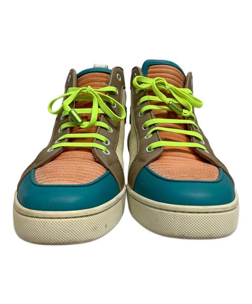 Christian Louboutin（クリスチャン・ルブタン）Christian Louboutin (クリスチャン・ルブタン) ハイカットスニーカー マルチカラー サイズ:41の古着・服飾アイテム