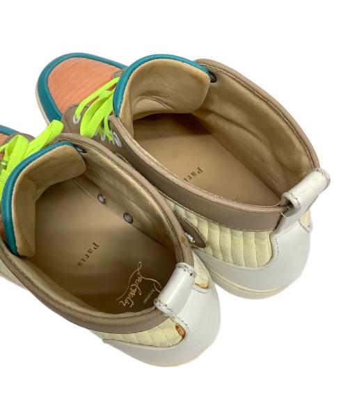 Christian Louboutin（クリスチャン・ルブタン）Christian Louboutin (クリスチャン・ルブタン) ハイカットスニーカー マルチカラー サイズ:41の古着・服飾アイテム