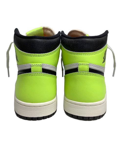 NIKE（ナイキ）NIKE (ナイキ) AIR JORDAN 1 RETRO HIGH OG ホワイト×イエロー サイズ:26.5の古着・服飾アイテム