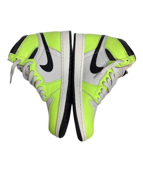 NIKE（ナイキ）NIKE (ナイキ) AIR JORDAN 1 RETRO HIGH OG ホワイト×イエロー サイズ:26.5の古着・服飾アイテム