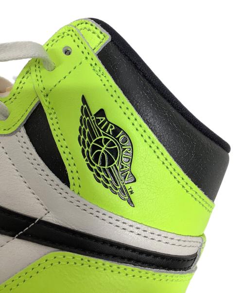 NIKE（ナイキ）NIKE (ナイキ) AIR JORDAN 1 RETRO HIGH OG ホワイト×イエロー サイズ:26.5の古着・服飾アイテム