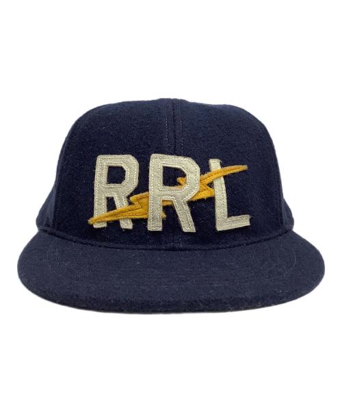 RRL（ダブルアールエル）RRL (ダブルアールエル) フェルトボールキャップ ネイビーの古着・服飾アイテム