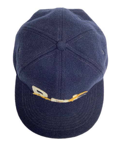 RRL（ダブルアールエル）RRL (ダブルアールエル) フェルトボールキャップ ネイビーの古着・服飾アイテム