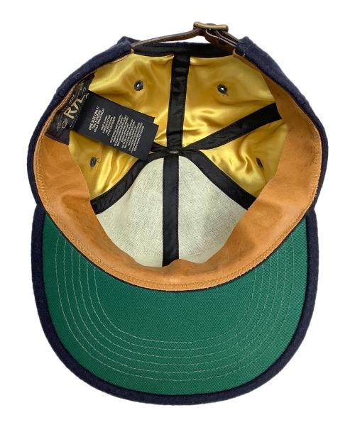 RRL（ダブルアールエル）RRL (ダブルアールエル) フェルトボールキャップ ネイビーの古着・服飾アイテム