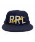 RRL (ダブルアールエル) フェルトボールキャップ ネイビー：18000円