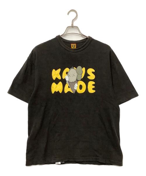 HUMAN MADE（ヒューマンメイド）HUMAN MADE (ヒューマンメイド) 半袖カットソー ブラック サイズ:XLの古着・服飾アイテム