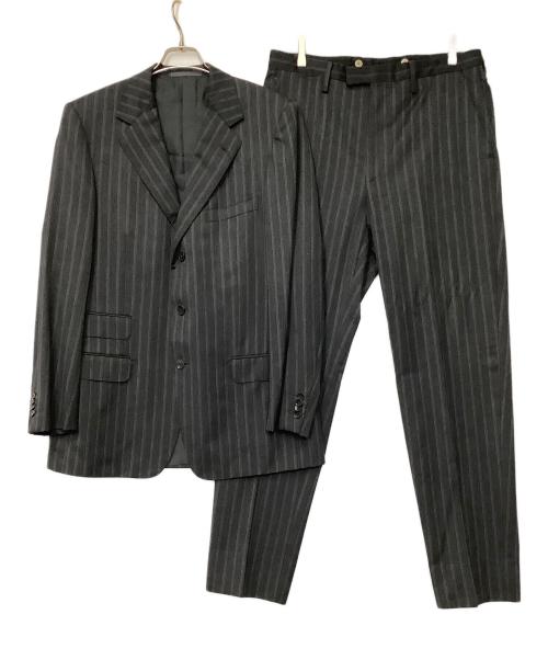 GUCCI（グッチ）GUCCI (グッチ) セットアップスーツ ブラック サイズ:52Rの古着・服飾アイテム