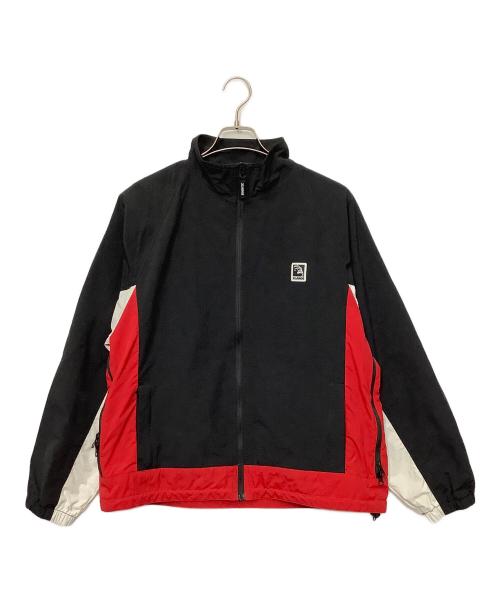 X-LARGE（エクストララージ）X-LARGE (エクストララージ) ナイロンジャケット ブラック×レッド サイズ:Mの古着・服飾アイテム