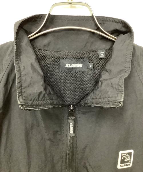 X-LARGE（エクストララージ）X-LARGE (エクストララージ) ナイロンジャケット ブラック×レッド サイズ:Mの古着・服飾アイテム