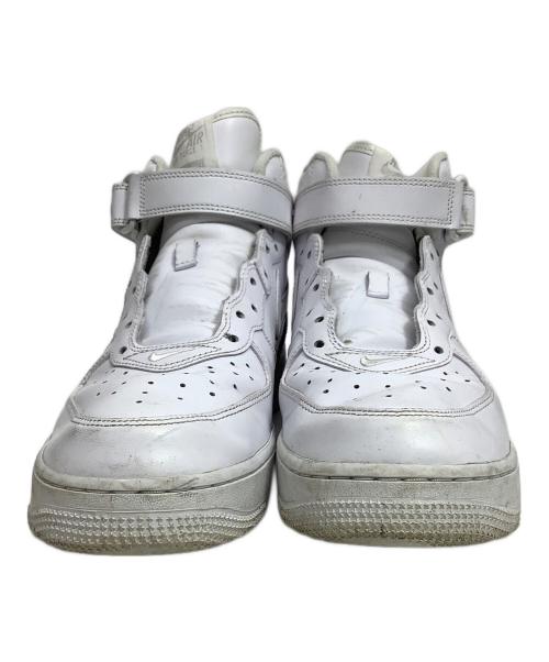 NIKE（ナイキ）NIKE (ナイキ) Supreme (シュプリーム) AIR FORCE 1 MID SP ホワイト サイズ:27.5cmの古着・服飾アイテム