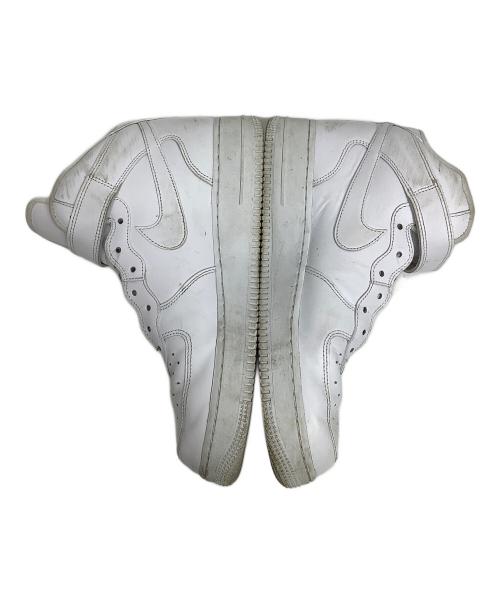 NIKE（ナイキ）NIKE (ナイキ) Supreme (シュプリーム) AIR FORCE 1 MID SP ホワイト サイズ:27.5cmの古着・服飾アイテム